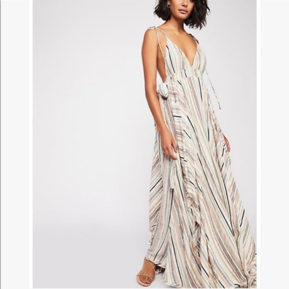 Free People Tropical Heat Maxi Dress